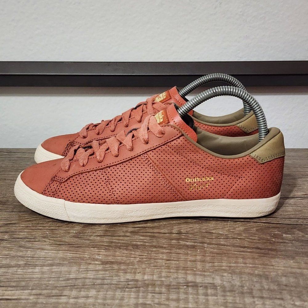 Onitsuka Tiger Lawnship Men's Shoes Size 6 Orange women 7.5